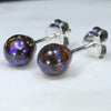 Sterling Silver - Solid Matrix Opal