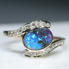 Engagement Gold Opal Ring