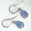 Sterling Silver - Solid Black Opal