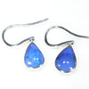 Every Day Casual Wear Silver Opal Earrings