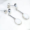 Easy Wear Silver Stud Drop Earring Design