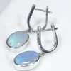 Easy Use Silver Click on Huggie Clasp