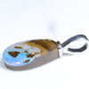 Silver Opal Pendant Side View