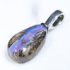 Sterling Silver  - Solid Boulder Opal