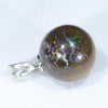 Sterling Silver  - Solid Boulder Matrix Opal