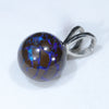 Sterling Silver - Solid Boulder Opal