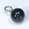 Australian Sandstone Opal Matrix (Fairy Opal) Silver Pendant with Silver Chain (12mm x 12mm) Code - SB49