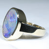 10k Gold - Solid Boulder Opal