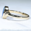 Gold Opal Ring Side view