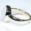 Gold Opal Ring Side View