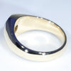 Gold Opal Ring Side View