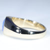 Natural Boulder Opal Mens Gold Ring - Size 9 US Code GM001