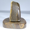Solid Boulder Opal Specimen Side View