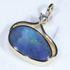10k Gold - Solid Boulder Opal