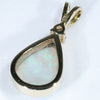 Solid Opal Pendant Rear View
