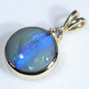 Easy Wear Gold Round Pendant Design