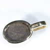 Solid Opal Gold Pendant Rear View