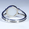 Solid Opal Ring Rear View