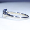 Silver Opal Ring Side View