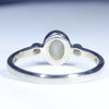 Solid Opal Ring Rear View