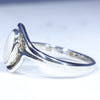 Silver Opal Ring Side view