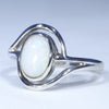 Sterling Silver - Solid White Opal