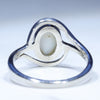 Solid Opal Ring Rear View