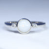 Natural Coober Pedy White Opal