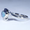 Silver Opal Ring Side View