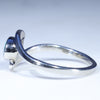 Natural Australian Boulder Opal Silver Ring - Size 6.5 Code RS164