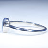 Silver Opal Ring Side View