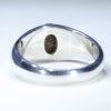 Solid Opal Ring Rear View
