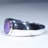 Silver Opal Ring Side View