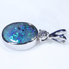 Solid Opal Pendant Side View