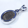 Solid Opal Pendant Rear View