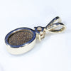Solid Opal Pendant Rear View