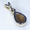 Solid Opal Pendant Rear View