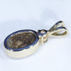 Solid Opal Pendant Rear View