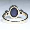 Solid Opal Ring Rear View