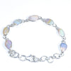 Australian Boulder Opal Silver Bracelet 14cm -16cm Code  SIV08