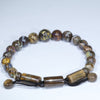 Australian Boulder Opal Matrix Bracelet 19cm Code BR656