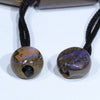 Natural Boulder Opal Beads on Adjustable String