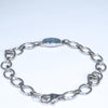 Australian Boulder Opal Silver Bracelet 17cm Code SIV08J