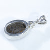 Solid Opal Pendant Rear View