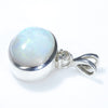Solid Opal Pendant Side View