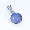 Round Opal Pendant Design
