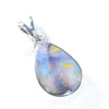 easy Wear Silver Opal Pendant Design