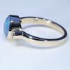 Solid Opal Ring Side View