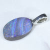 Sterling Silver - Solid Boulder Opal