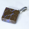 Solid opal Pendant Rear View